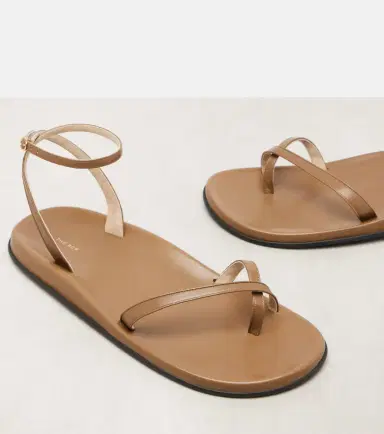 The Row Hugh leather sandals | Thumbnail 2 The Row Hugh leather sandals | Thumbnail 2