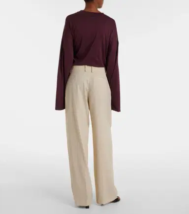 The Frankie Shop Daytona high-rise wide-leg pants | Thumbnail 3 The Frankie Shop Daytona high-rise wide-leg pants | Thumbnail 3