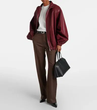 The Frankie Shop Senta oversized bomber jacket | Thumbnail 2 The Frankie Shop Senta oversized bomber jacket | Thumbnail 2