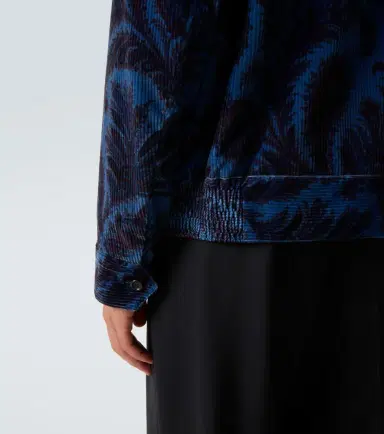 Etro Printed cotton velvet jacket | Thumbnail 3 Etro Printed cotton velvet jacket | Thumbnail 3
