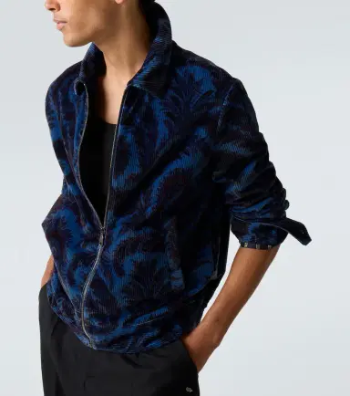 Etro Printed cotton velvet jacket | Thumbnail 4 Etro Printed cotton velvet jacket | Thumbnail 4