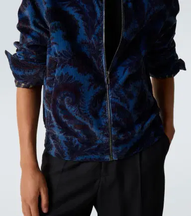 Etro Printed cotton velvet jacket | Thumbnail 6 Etro Printed cotton velvet jacket | Thumbnail 6
