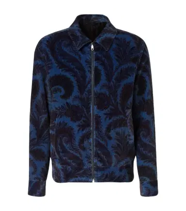 Etro Printed cotton velvet jacket | Thumbnail 1 Etro Printed cotton velvet jacket | Thumbnail 1