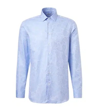 Etro Floral cotton jacquard shirt | Thumbnail 1 Etro Floral cotton jacquard shirt | Thumbnail 1