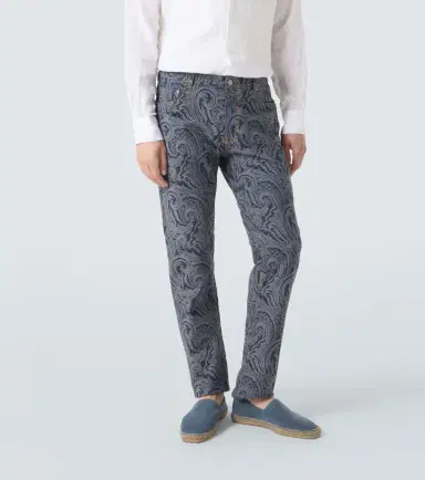 Etro Roma paisley slim jeans | Thumbnail 2 Etro Roma paisley slim jeans | Thumbnail 2