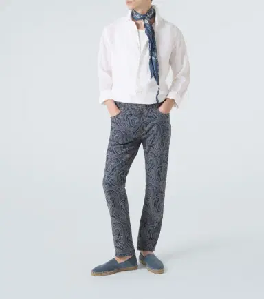 Etro Roma paisley slim jeans | Thumbnail 3 Etro Roma paisley slim jeans | Thumbnail 3