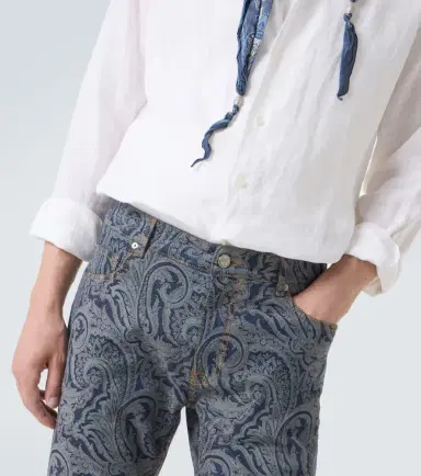 Etro Roma paisley slim jeans | Thumbnail 5 Etro Roma paisley slim jeans | Thumbnail 5