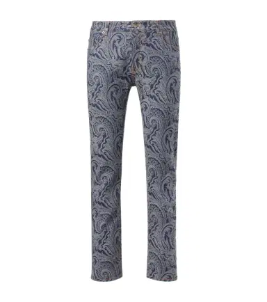 Etro Roma paisley slim jeans | Thumbnail 1 Etro Roma paisley slim jeans | Thumbnail 1