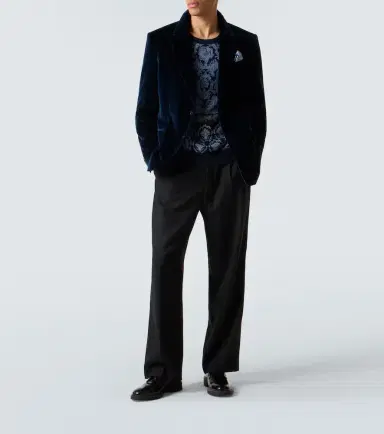 Etro Cotton velvet blazer | Thumbnail 7 Etro Cotton velvet blazer | Thumbnail 7