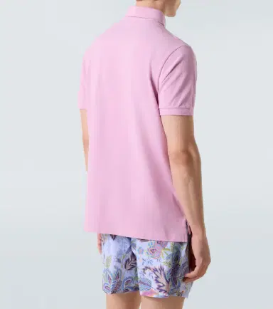 Etro Cotton piqué polo shirt | Thumbnail 3 Etro Cotton piqué polo shirt | Thumbnail 3