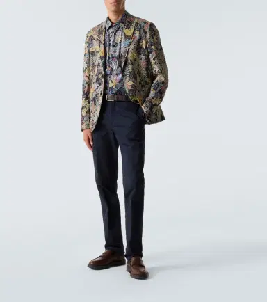 Etro Paisley cotton poplin shirt | Thumbnail 4 Etro Paisley cotton poplin shirt | Thumbnail 4