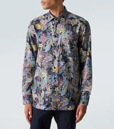 Etro Paisley cotton poplin shirt | Thumbnail 6 Etro Paisley cotton poplin shirt | Thumbnail 6