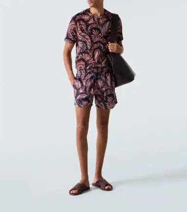 Etro Paisley cotton jersey T-shirt | Thumbnail 2 Etro Paisley cotton jersey T-shirt | Thumbnail 2