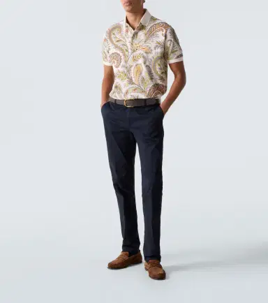 Etro Paisley cotton piqué polo shirt | Thumbnail 4 Etro Paisley cotton piqué polo shirt | Thumbnail 4
