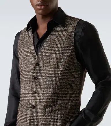 Dolce & Gabbana Checked single-breasted vest | Thumbnail 5 Dolce & Gabbana Checked single-breasted vest | Thumbnail 5