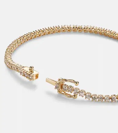 Anita Ko Hepburn 18kt gold tennis bracelet with diamonds | Thumbnail 2 Anita Ko Hepburn 18kt gold tennis bracelet with diamonds | Thumbnail 2