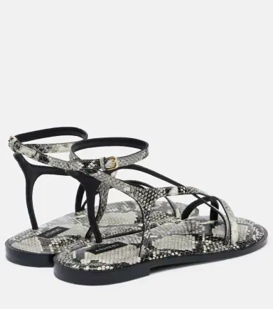 A Emery A. Emery Edna snake-effect leather sandals | Thumbnail 3 A Emery A. Emery Edna snake-effect leather sandals | Thumbnail 3