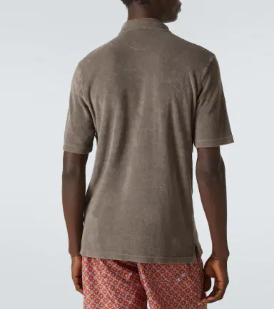 Fedeli Mondial cotton terry polo shirt | Thumbnail 2 Fedeli Mondial cotton terry polo shirt | Thumbnail 2
