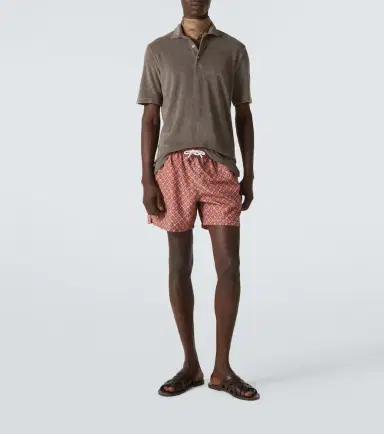 Fedeli Mondial cotton terry polo shirt | Thumbnail 4 Fedeli Mondial cotton terry polo shirt | Thumbnail 4