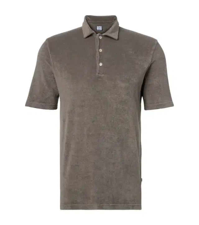 Mondial cotton terry polo shirt Mondial cotton terry polo shirt