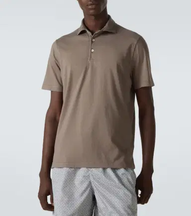 Fedeli Zero cotton jersey polo shirt | Thumbnail 2 Fedeli Zero cotton jersey polo shirt | Thumbnail 2