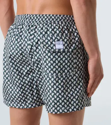 FEDELI Madeira paisley swim trunks | Thumbnail 4 FEDELI Madeira paisley swim trunks | Thumbnail 4