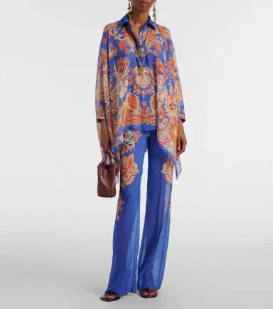 Etro Printed poncho | Thumbnail 2 Etro Printed poncho | Thumbnail 2
