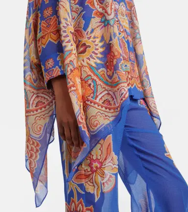 Etro Printed poncho | Thumbnail 3 Etro Printed poncho | Thumbnail 3
