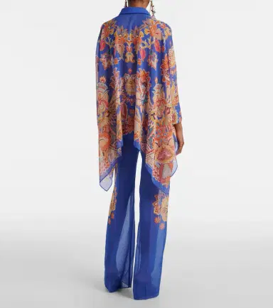 Etro Printed poncho | Thumbnail 4 Etro Printed poncho | Thumbnail 4
