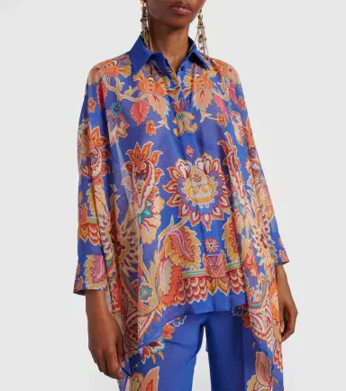 Etro Printed poncho | Thumbnail 5 Etro Printed poncho | Thumbnail 5