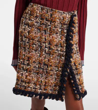 Etro Wool-blend tweed miniskirt | Thumbnail 5 Etro Wool-blend tweed miniskirt | Thumbnail 5