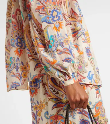 Etro Paisley cotton blouse | Thumbnail 4 Etro Paisley cotton blouse | Thumbnail 4