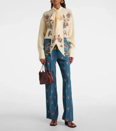 Etro Floral silk blouse | Thumbnail 2 Etro Floral silk blouse | Thumbnail 2