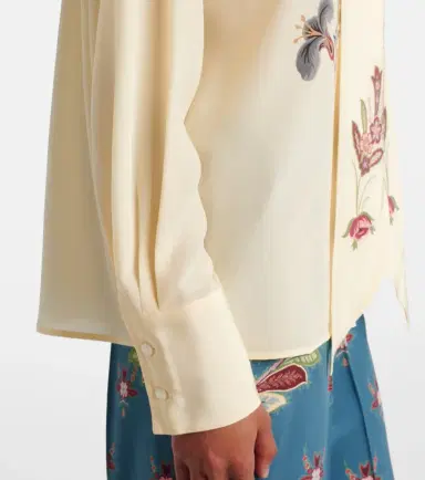 Etro Floral silk blouse | Thumbnail 3 Etro Floral silk blouse | Thumbnail 3