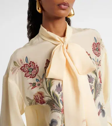 Etro Floral silk blouse | Thumbnail 5 Etro Floral silk blouse | Thumbnail 5