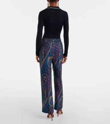 Etro Printed straight pants | Thumbnail 2 Etro Printed straight pants | Thumbnail 2