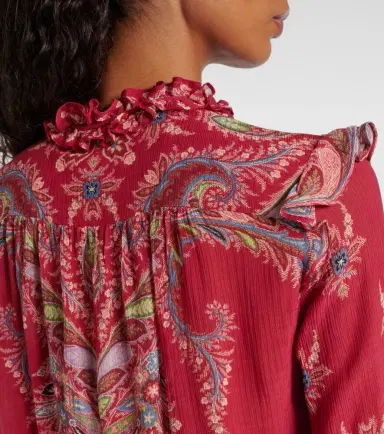 Etro Printed crepon blouse | Thumbnail 7 Etro Printed crepon blouse | Thumbnail 7