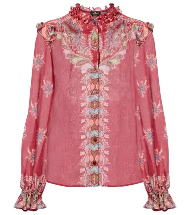 Etro Printed crepon blouse | Thumbnail 1 Etro Printed crepon blouse | Thumbnail 1