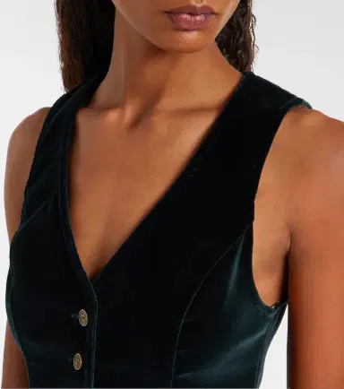 Etro Cotton velvet vest | Thumbnail 3 Etro Cotton velvet vest | Thumbnail 3