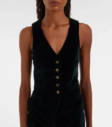 Etro Cotton velvet vest | Thumbnail 5 Etro Cotton velvet vest | Thumbnail 5