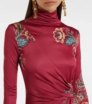 Etro Printed midi dress | Thumbnail 4 Etro Printed midi dress | Thumbnail 4