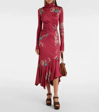 Etro Printed midi dress | Thumbnail 5 Etro Printed midi dress | Thumbnail 5