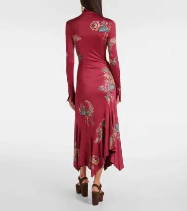 Etro Printed midi dress | Thumbnail 6 Etro Printed midi dress | Thumbnail 6
