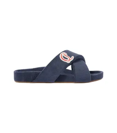 Christian Louboutin Bizzu embroidered logo slides | Thumbnail 1 Christian Louboutin Bizzu embroidered logo slides | Thumbnail 1
