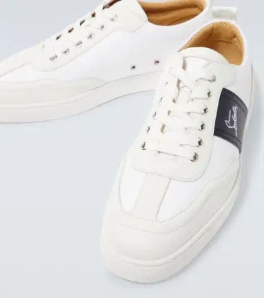 Christian Louboutin Retero leather and canvas sneakers | Thumbnail 2 Christian Louboutin Retero leather and canvas sneakers | Thumbnail 2