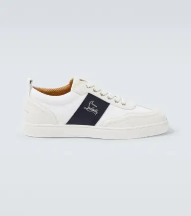 Christian Louboutin Retero leather and canvas sneakers | Thumbnail 3 Christian Louboutin Retero leather and canvas sneakers | Thumbnail 3