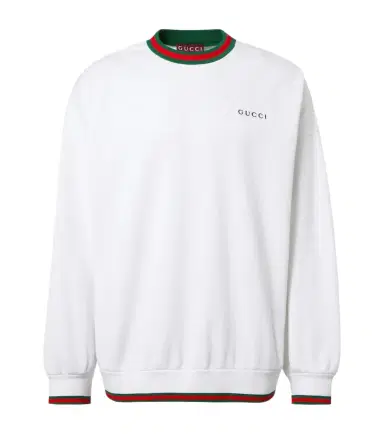 Gucci Logo cotton-blend sweatshirt | Thumbnail 1 Gucci Logo cotton-blend sweatshirt | Thumbnail 1