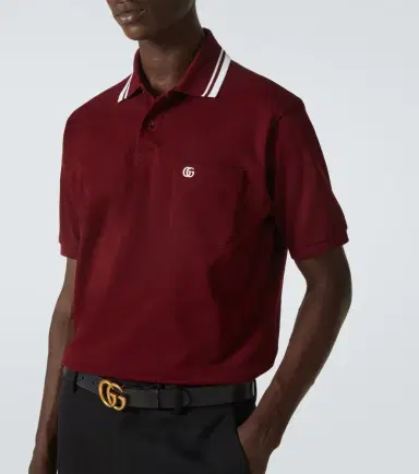 Gucci Double G cotton-blend piqué polo shirt | Thumbnail 2 Gucci Double G cotton-blend piqué polo shirt | Thumbnail 2