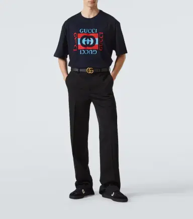 Gucci Logo cotton jersey T-shirt | Thumbnail 3 Gucci Logo cotton jersey T-shirt | Thumbnail 3