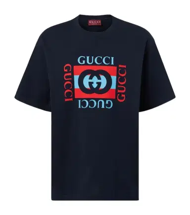 Gucci Logo cotton jersey T-shirt | Thumbnail 1 Gucci Logo cotton jersey T-shirt | Thumbnail 1